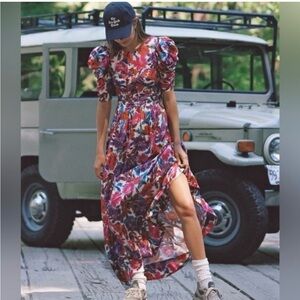 For Love & Lemons Cassandra Maxi Dress